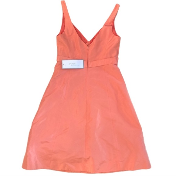 NEW J. Crew Silk Taffeta 2 Party Wedding Bridesmaid Feminine Spring - Picture 3 of 9